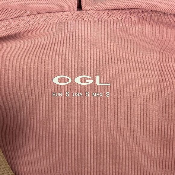 New OGL Eco-SkinKiss® Flowy Criss Cross Off-shoulder Midi Brami Dress Rose Mauve - Picture 8 of 15